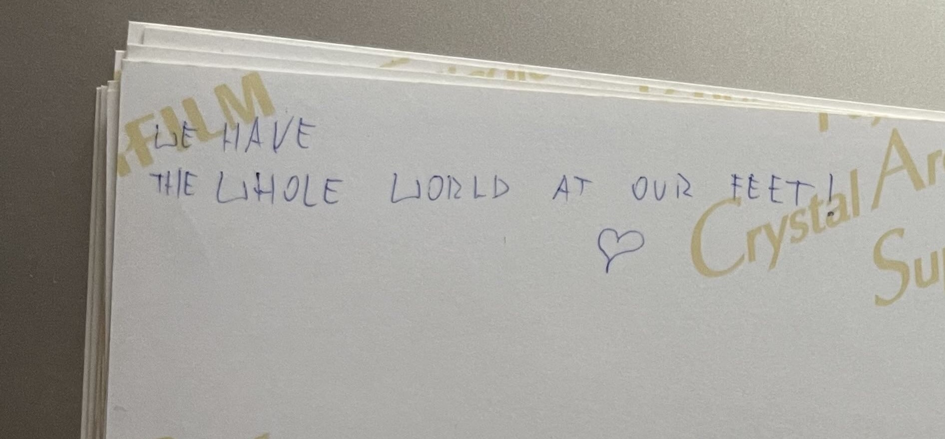 Pawel zawadzki love letter in Budapest